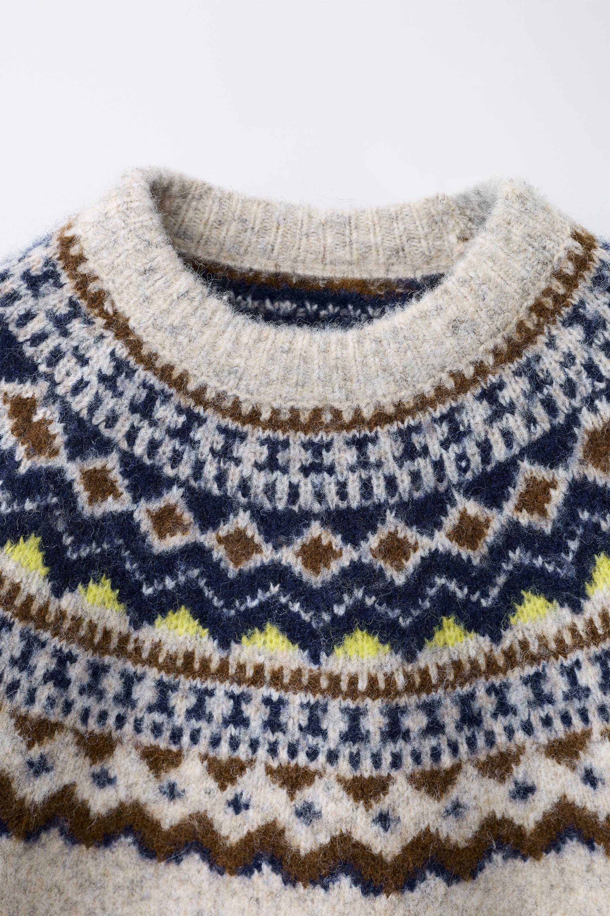 JACQUARD KNIT JUMPER